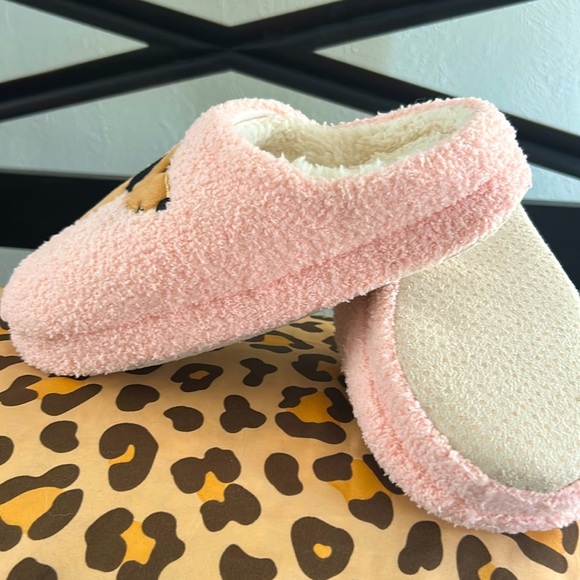 Dachshund Wiener Dog Heated Cozy Pink Sherpa Slippers‎ Sz 7-8 Women’s NEW - Picture 6 of 6